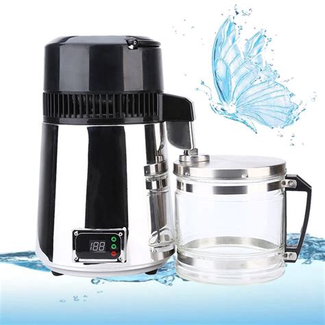 2021 2020 1L 750W Household Pure Water Distiller Electric Stainless