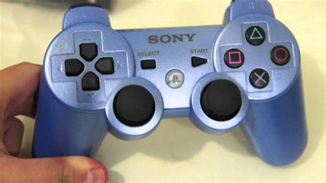 Unboxing Ps3 Dualshock 3 Wireless Controller Candy Blue Youtube