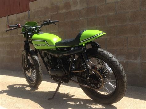 Kawasaki Bighorn 350 Street Tracker By Fifty Two Cycles Bikebound