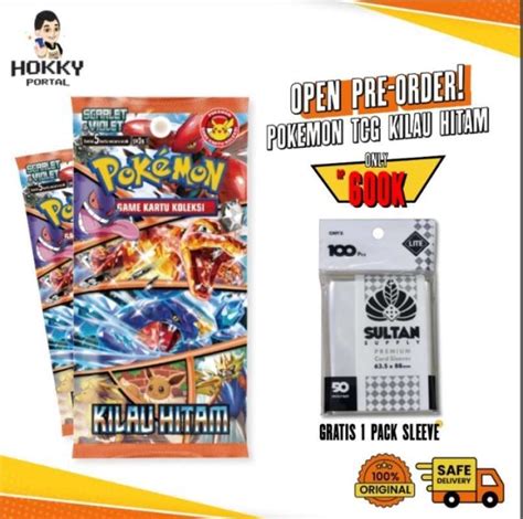 Jual Pokemon Booster Box Kilau Hitam Tcg Indonesia Sv3s Di Seller