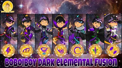 Dark Elemental Fusion Boboiboy - YouTube