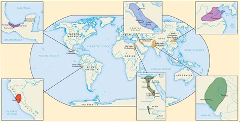 World History Map Early Civilizations