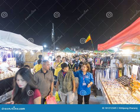 Nakhon Ratchasimathailand 28 September 2018save One Night Bazaar Selling Food And Other Things