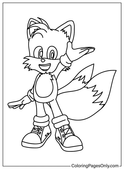 20 Dibujos Para Colorear De Sonic The Hedgehog 3