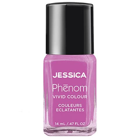 Jessica Phenom High Shine Vegan Nail Polish Paisley Pink 14ml Nail