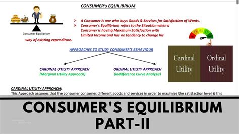 Consumers Equilibrium Class11 CBSE ECONOMICS Consumer