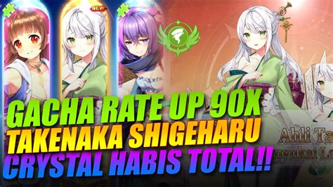 Gacha Hero Ssr Takenaka Shigeharu Crystal Habis Demi Gacha Hero Ini