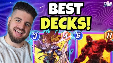 The Best Decks To Climb To Infinite In Marvel Snap Kmbest Top Decks