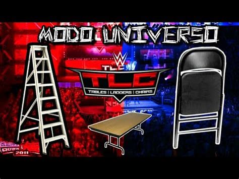 Wwe Svr Modo Universo Tlc Mesas Escaleras Y Sillas Parte