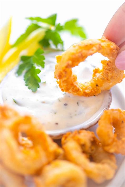 Air Fryer Salt And Pepper Calamari Recipe Pretty Delicious Eats