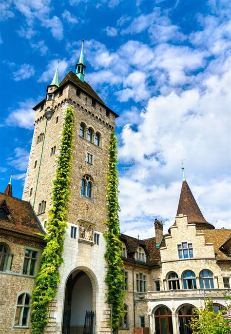 Swiss National Museum In Zurich Switzerland Stock Image Image Of