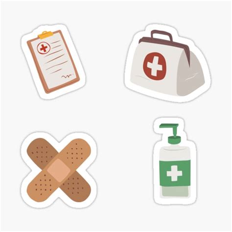 Nurse Equipment Sticker Pack Sticker For Sale By Creezu Redbubble