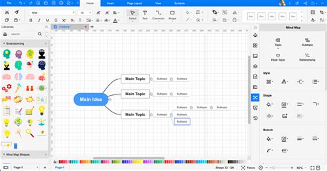 Wie Man Eine Mind Map In Visio Erstellt Edrawmax Hot Sex Picture