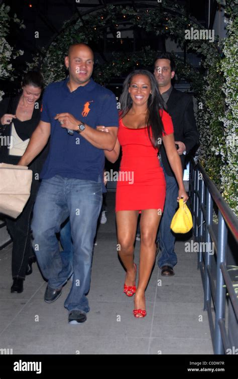 Melanie Brown Aka Mel B Leaving Stk Restaurant With Her Husband Stephen