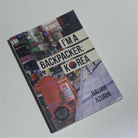 Preloved I M A Backpacker Korea Author Halian Azurin Shopee Malaysia