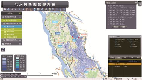 动态实时洪水风险分析及管理系统
