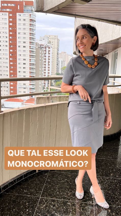 Antonina Contempor Nea No Instagram Um Look Monocrom Tico Me Permite