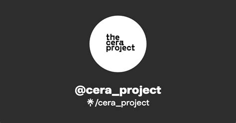 Cera Project Instagram Facebook Linktree