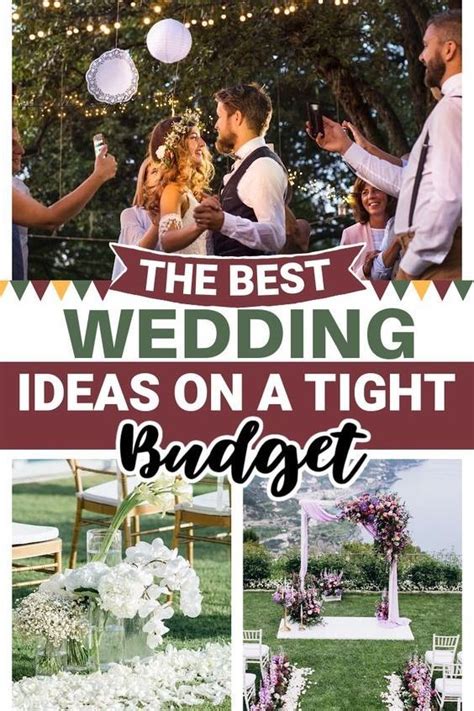 20 Crucial Tips To Plan A Wedding On A Small Budget Wedding Ideas On