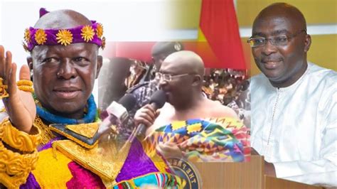 Npp Primaries Dr Bawumia Seeks Asantehene Otumfuo Osei Tutu Ii S