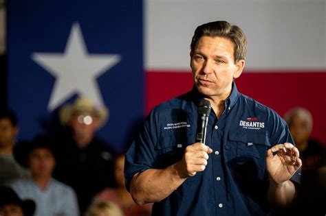 Desantis Plans Texas Fundraising Donor Push For Presidential Campaign