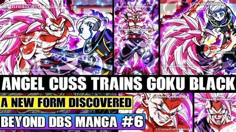 Beyond Dragon Ball Super Angel Cuss Trains Goku Black A New And