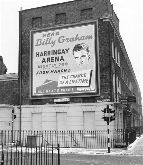 Billy Graham Poster On Camden Street London 1954 I Remember The