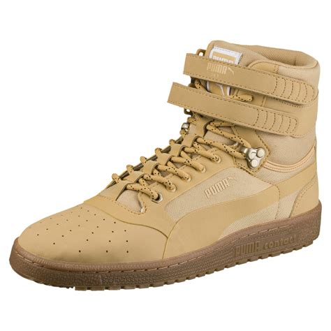 Puma Leather Sky Ii Hi Weatherproof High Top Sneakers For Men Lyst