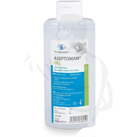 Desinfektion Aseptoman Gel 500 Ml Alkoholischees