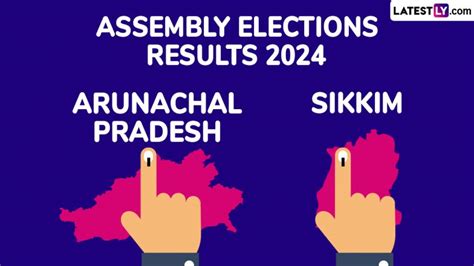 Sikkim Arunachal Pradesh Assembly Elections Results 2024 BJP Sweeps