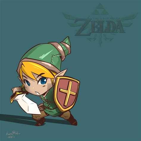 Legend Of Zelda Chibi Link By Kumsmkii On Deviantart