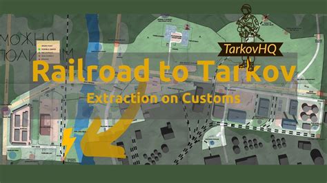 Railroad to Tarkov Extraction - Customs - Escape from Tarkov - YouTube