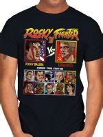 Stallone Fighter Rocky Vs Rambo T Shirt The Shirt List