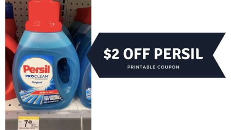 Printable Persil Coupons