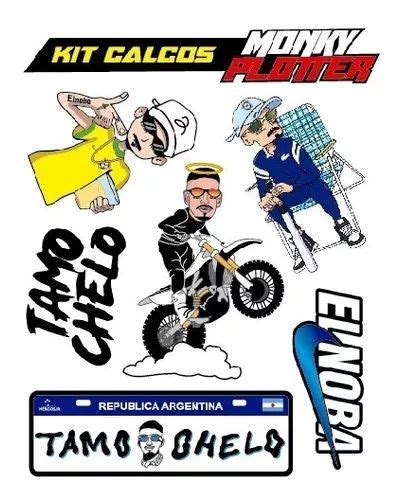 Calcos Stickers Noba Tamo Chelo El Noba 3 960 Calcos Para Autos