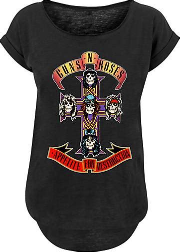 F Nt Stic T Shirt Guns N Roses Band Appetite For Destruction In