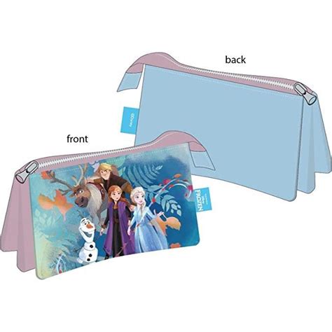 Disney Estuche Triple Frozen II Portatodo Triple Licencia Oficial