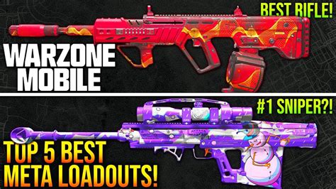 WhosImmortal Top 5 Best Meta Loadouts In Warzone Mobile