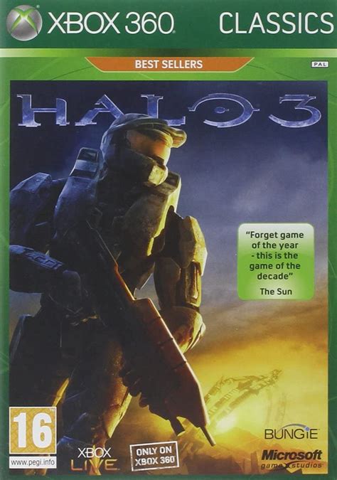 Microsoft Halo 3 Classics Xbox 360 En Amazonit Videogiochi