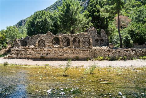 Olympos Ancient City In Antalya Antalya Tourist Information