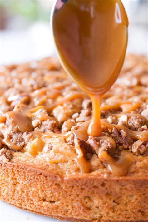 Caramel Apple Pecan Coffee Cake Sip Sanity