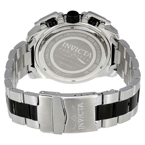 Invicta Pro Diver Chronograph Black Dial Two Tone Men S Watch 23408