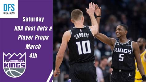 Nba Player Props And Best Bets Picks For Saturday March 4th Youtube