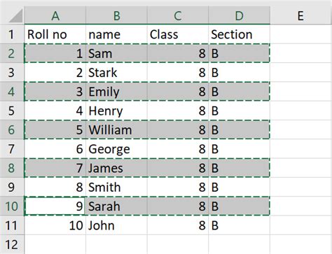 How To Copy Every Other Row In Excel Spreadcheaters