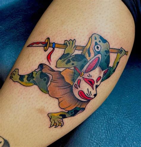 Amazing Japanese Frog Tattoos That Will Motivate You