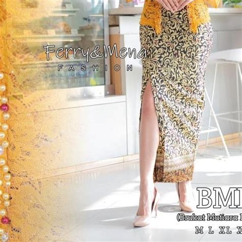 Jual Rok Batik Span Belah Rok Span Bawahan Kebaya Rok Instan