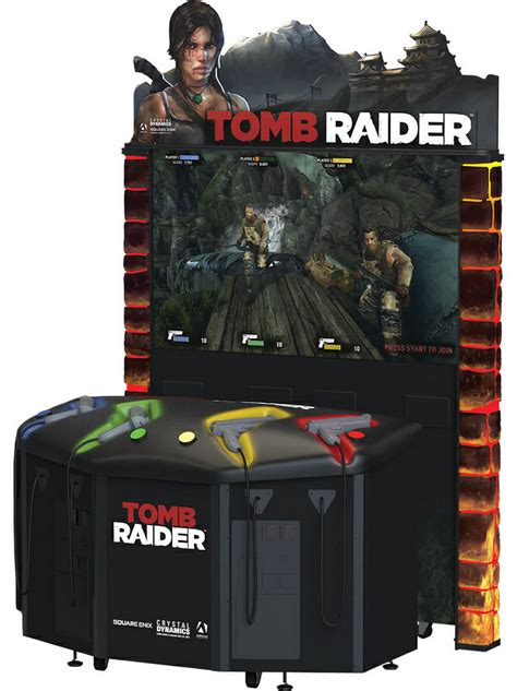 Tomb Raider Arcade Machine | Liberty Games