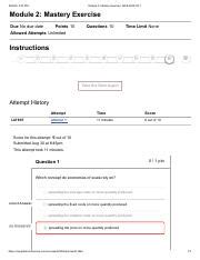 Module Mastery Exercise Fb Ecn Pdf Pm Module