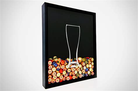 Beer Cap Shadow Box Imboldn