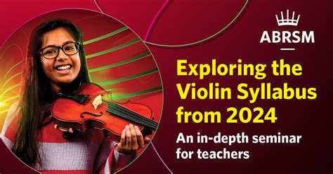 Exploring The Abrsm Violin Syllabus